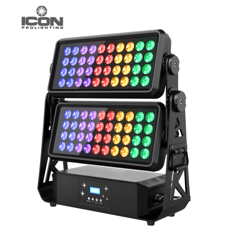 80X10W RGBW Outdoor Wall Washer City Color Light Quality LED Stage