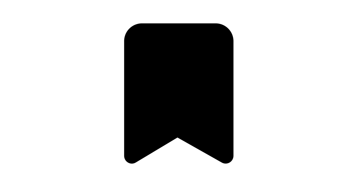 Bookmark free vector icon Iconbolt