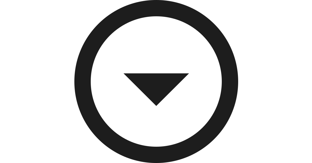Arrow drop down circle free vector icon Iconbolt