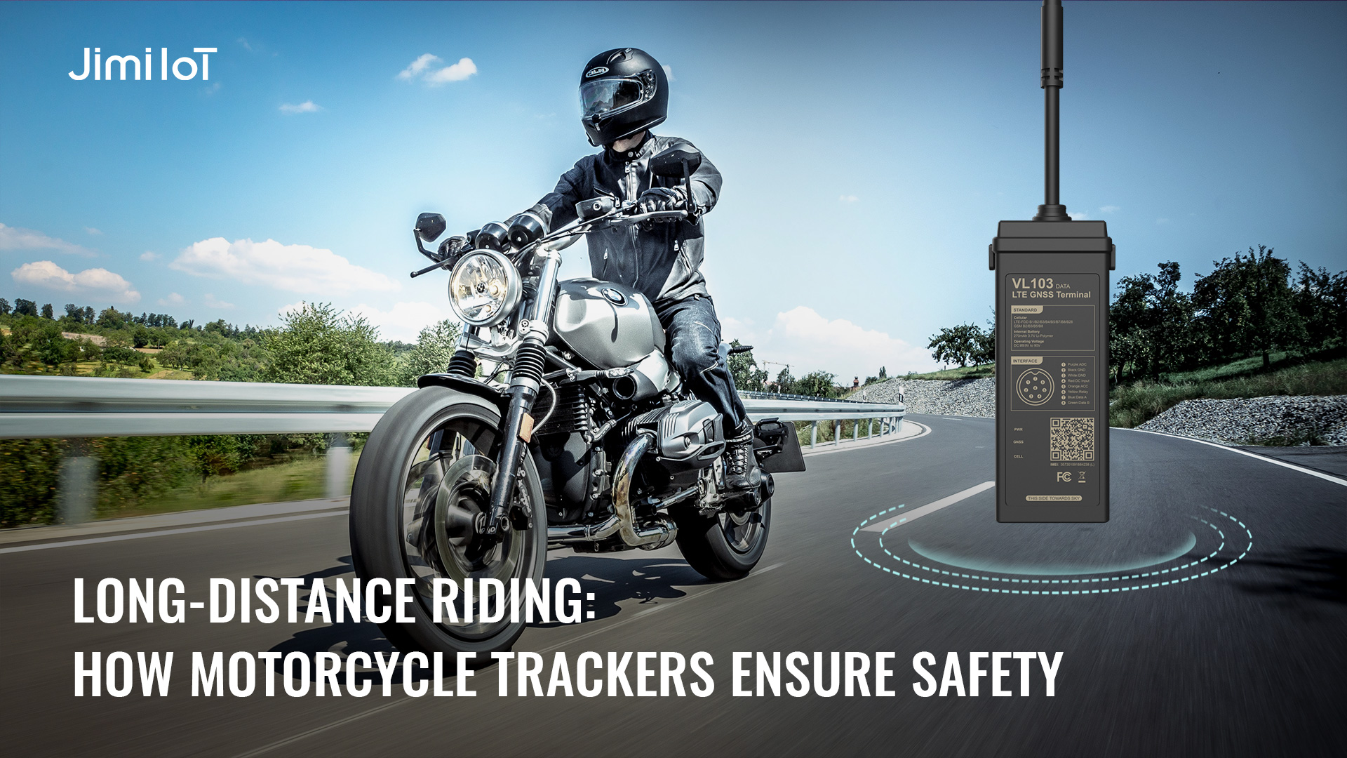 LongDistance Riding How Motorcycle Trackers Ensure Safety Concox