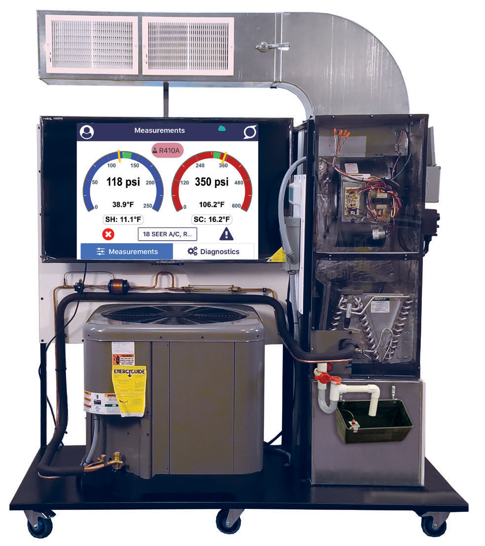 TU206 Residential Air Conditioning Training Unit iConnect Training