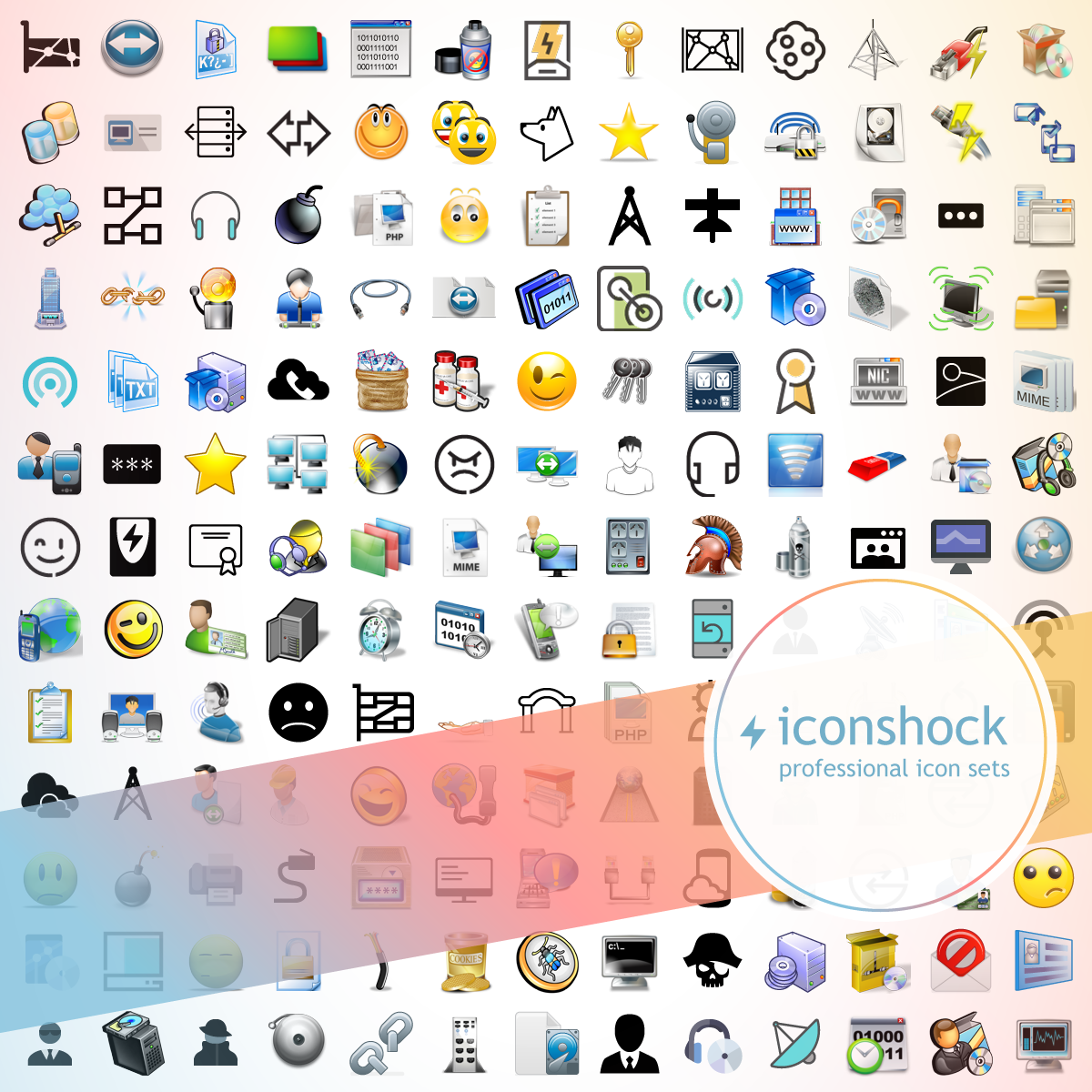 Networking Icons Iconshock