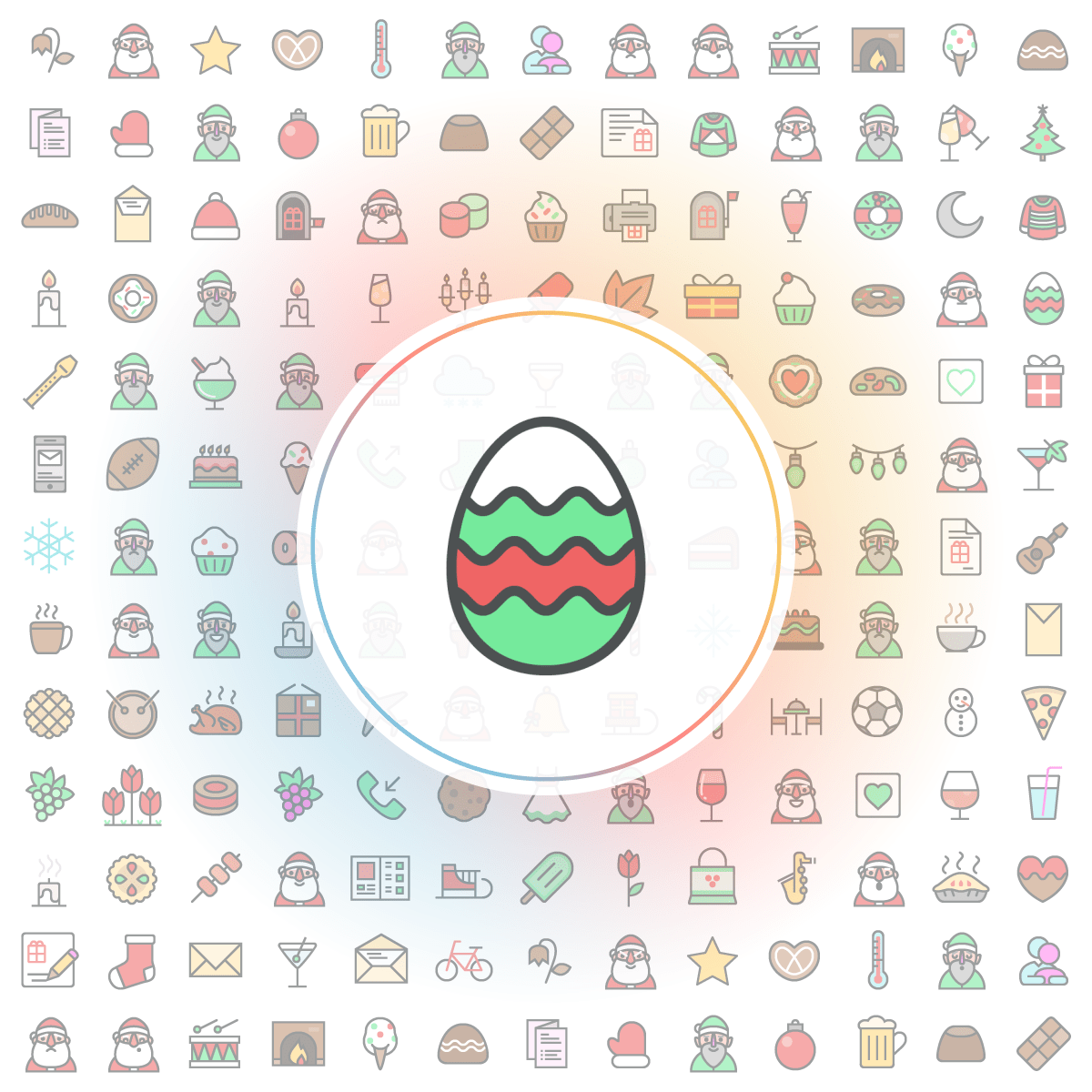 Easter egg Icon Iconshock