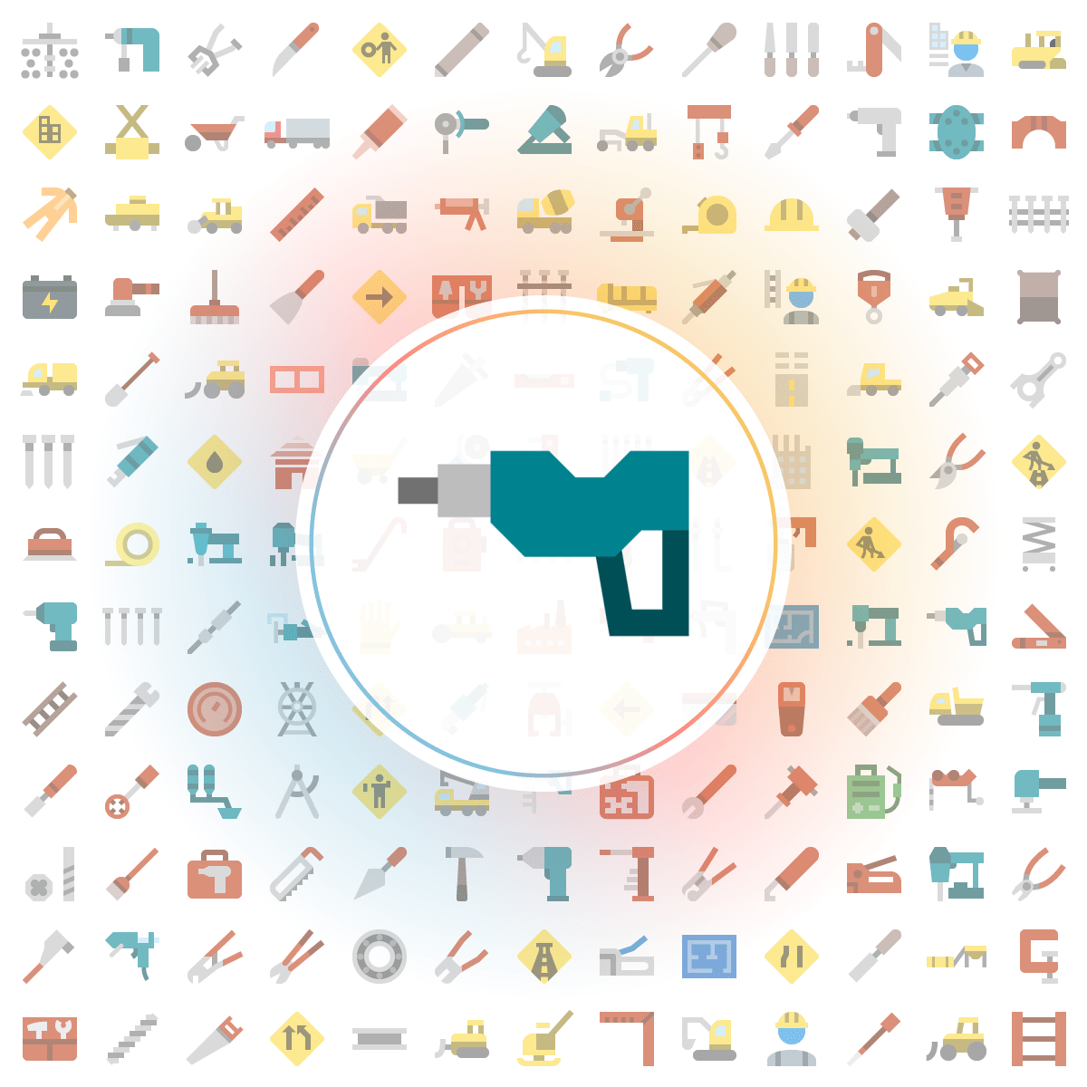 Powder actuated tools Icons Iconshock