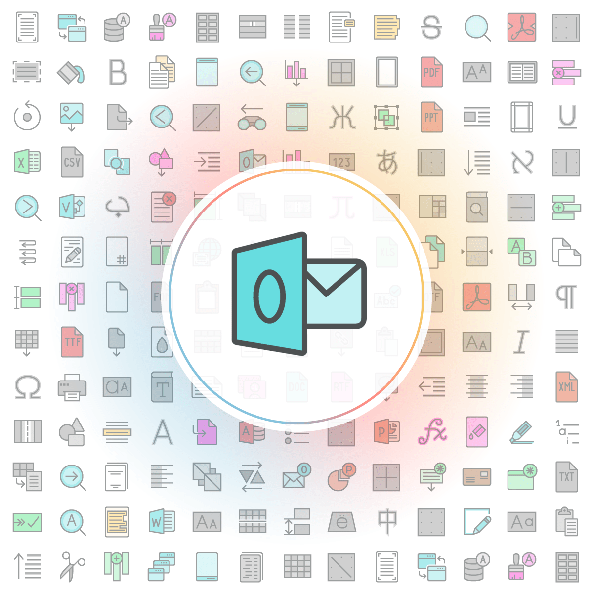 Outlook Icon Iconshock