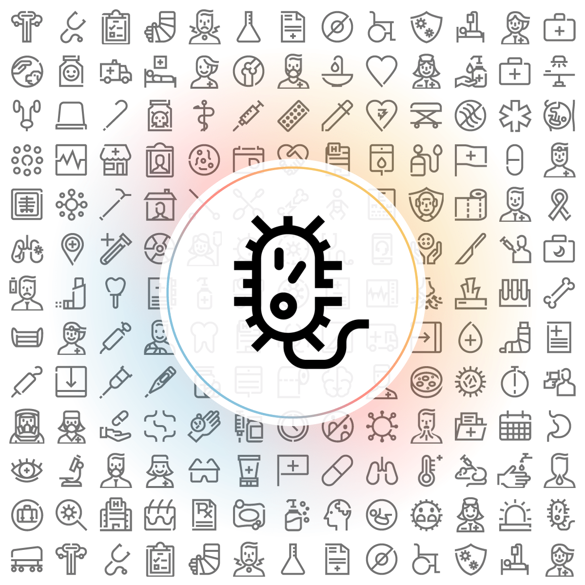 Bacteria Icon Iconshock