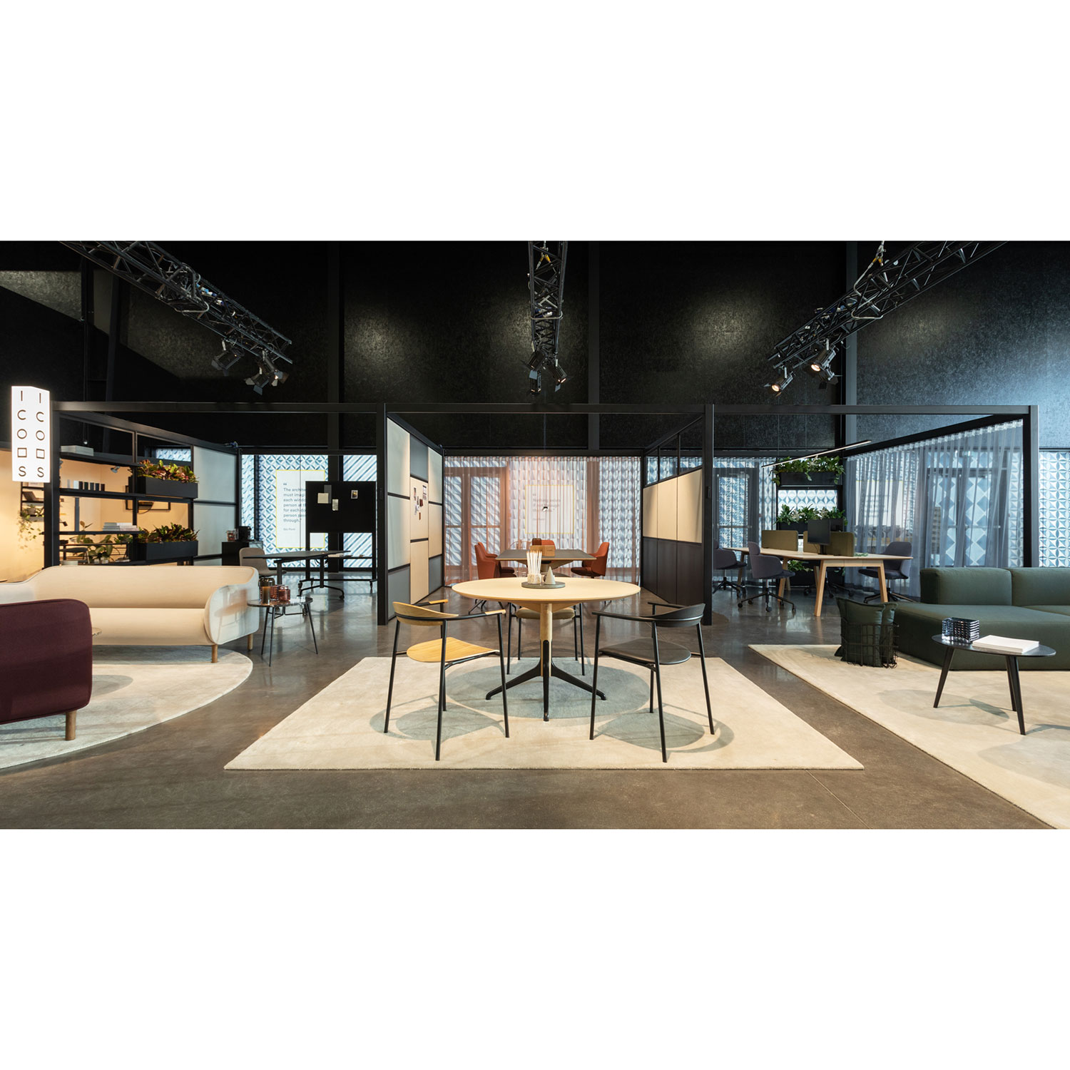 4T Flexible Furniture System Booths Icons of Denmark