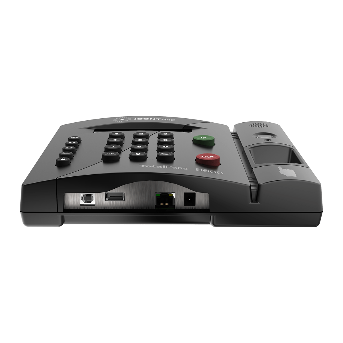 TotalPass B600 Biometric Fingerprint Time Clock Icon Time