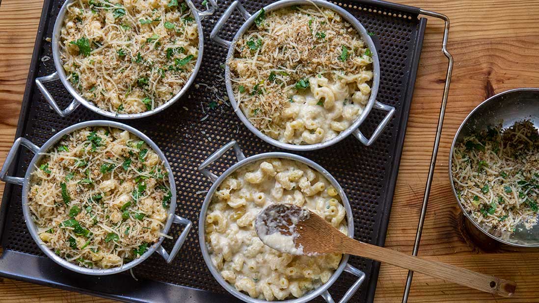 macaroni & roquefort 'blue cheese' casserole, icookstuff