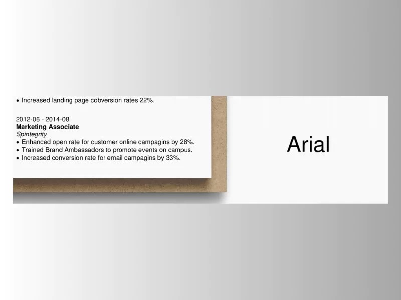 Best Fonts for a CV in UK 10 Styles to Impress