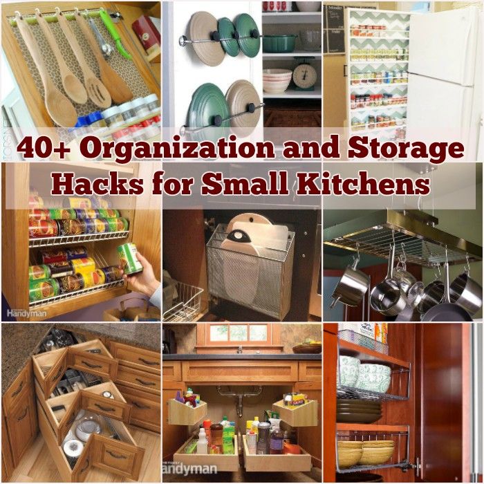 40+ Organization and Storage Hacks for Small Kitchens i Creative Ideas