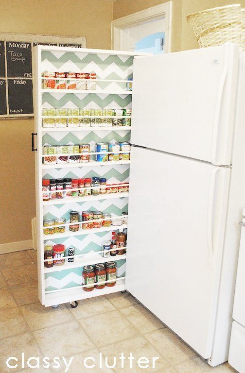 40+ Organization and Storage Hacks for Small Kitchens i