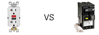 GFCI Circuit Breaker vs GFCI Receptacle: What's the difference?