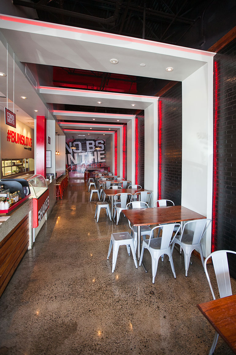 Construction of Buns Burger Guaynabo ICSPuerto Rico