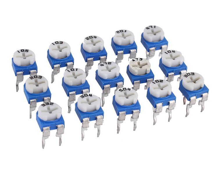 150pcs Adjustable Potentiometer Kit 10 Values 100ohm1M Components