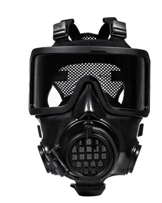 MIRA Safety CM7M Military Gas Mask Small Includes Preinstalled