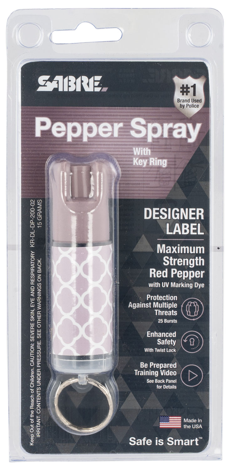 Sabre KRDLDP20002 Designer Label Pepper Spray OC Pepper Effective