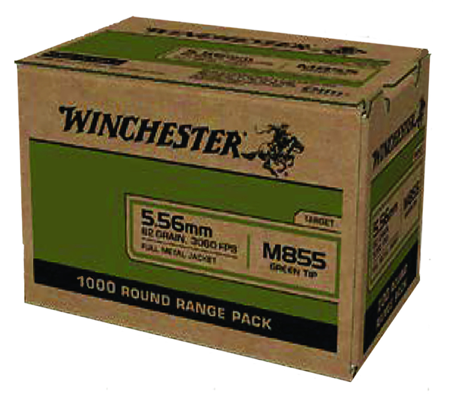 Winchester USA Lake City M855 Rifle Ammunition 5.56mm 62gr FMJ 3060 fps