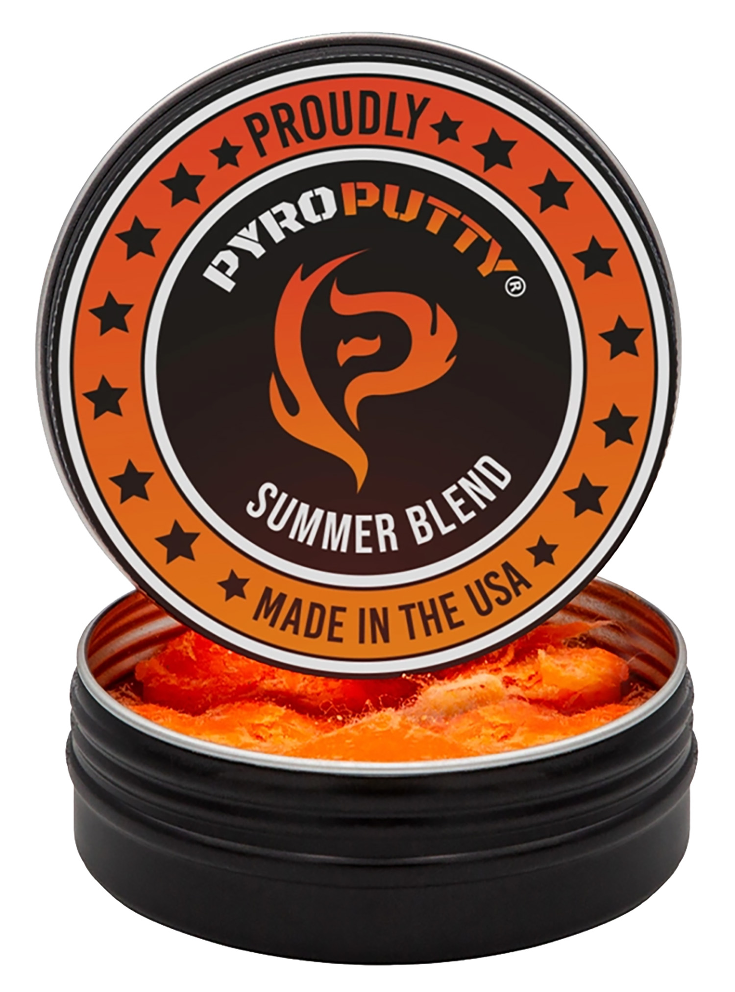 Pyro Putty PP2OZS Pyro Putty Summer Blend Orange 2 oz Putty Maine
