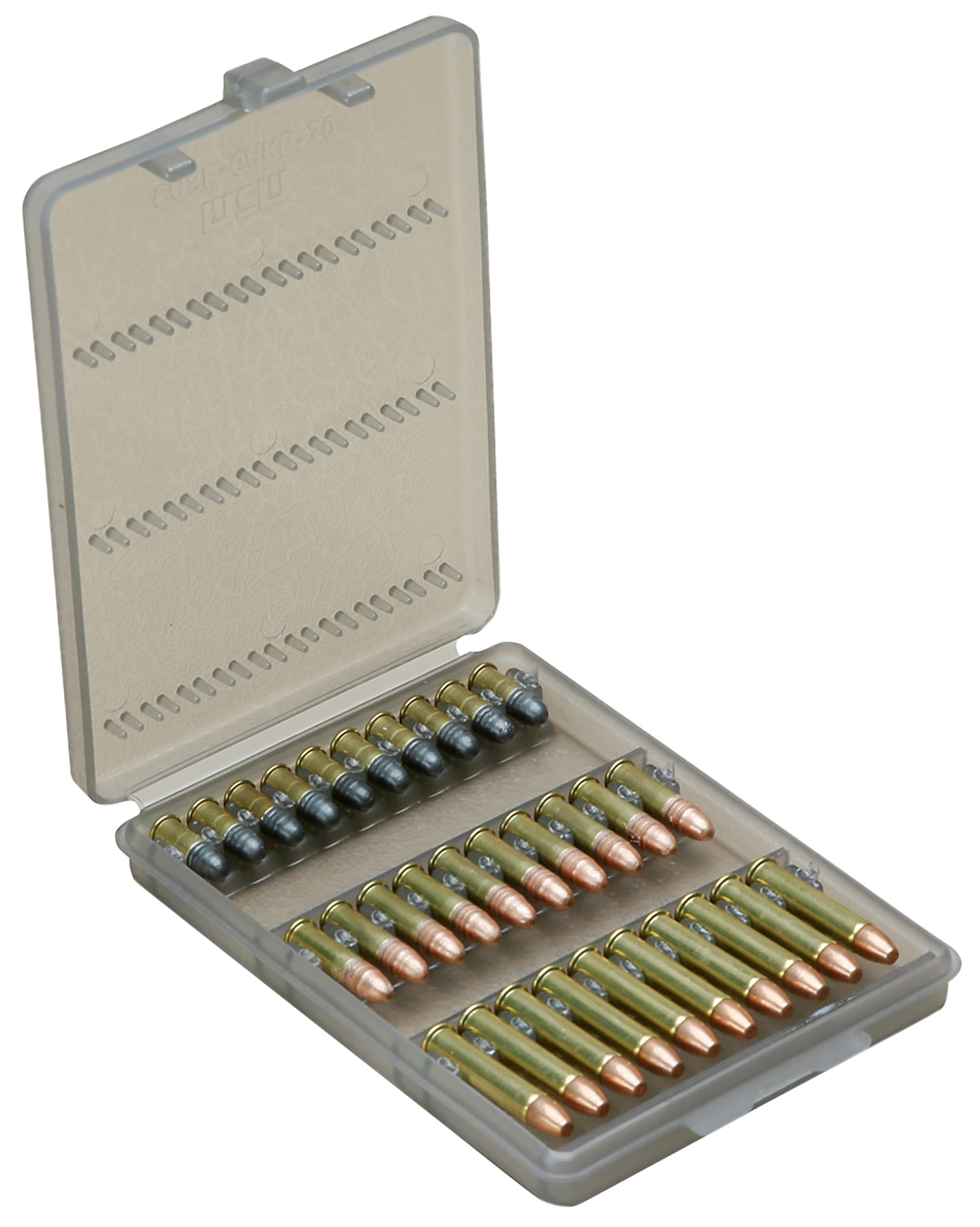 MTM CaseGard CaseGard Ammo Wallet 22 LR 17 HM2 Clear Smoke