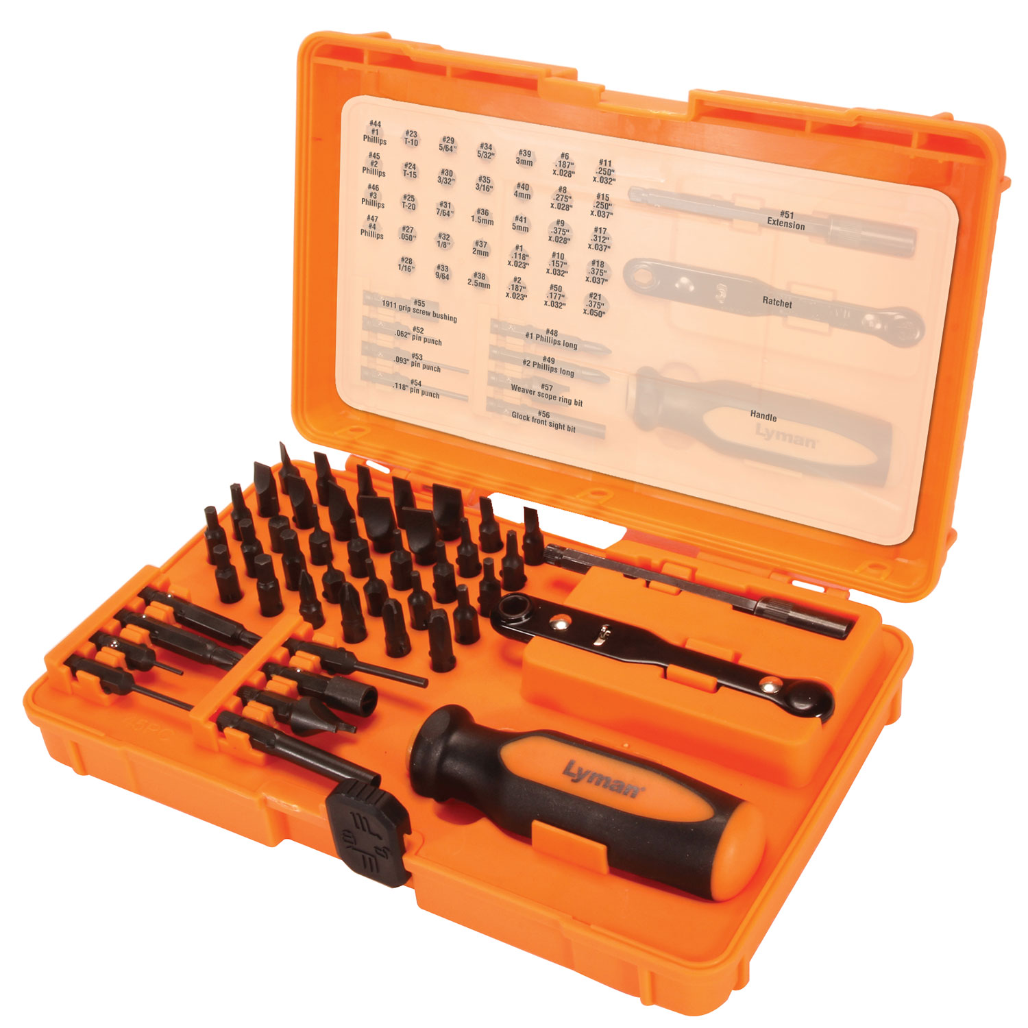 LYMAN GUNSMITH 45 PIECE TOOL KIT SNG Tactical