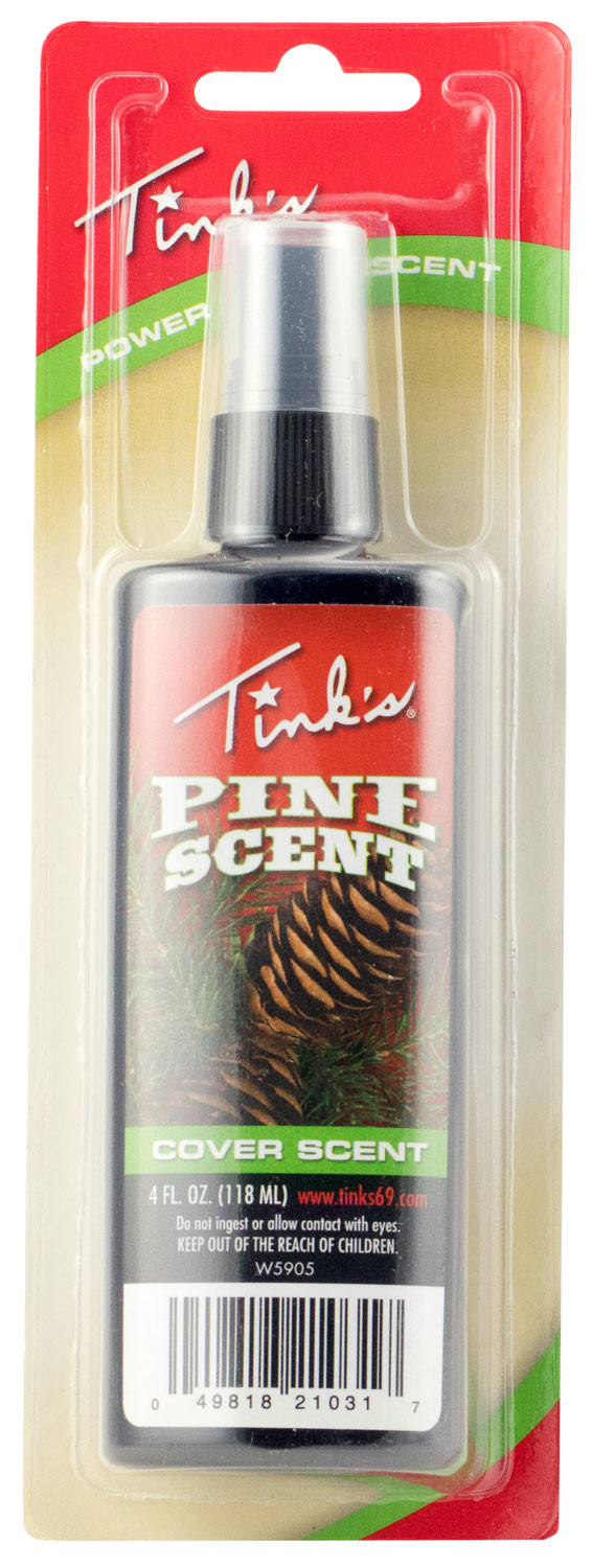 Tinks W5905 Pine Power Cover Scent Pine Scent 4 oz Spray Full Metal