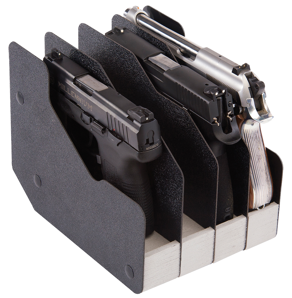 BENCHMASTER WEAPON RACK FOUR GUN PISTOL RACK B Tactical Shop B Tactical