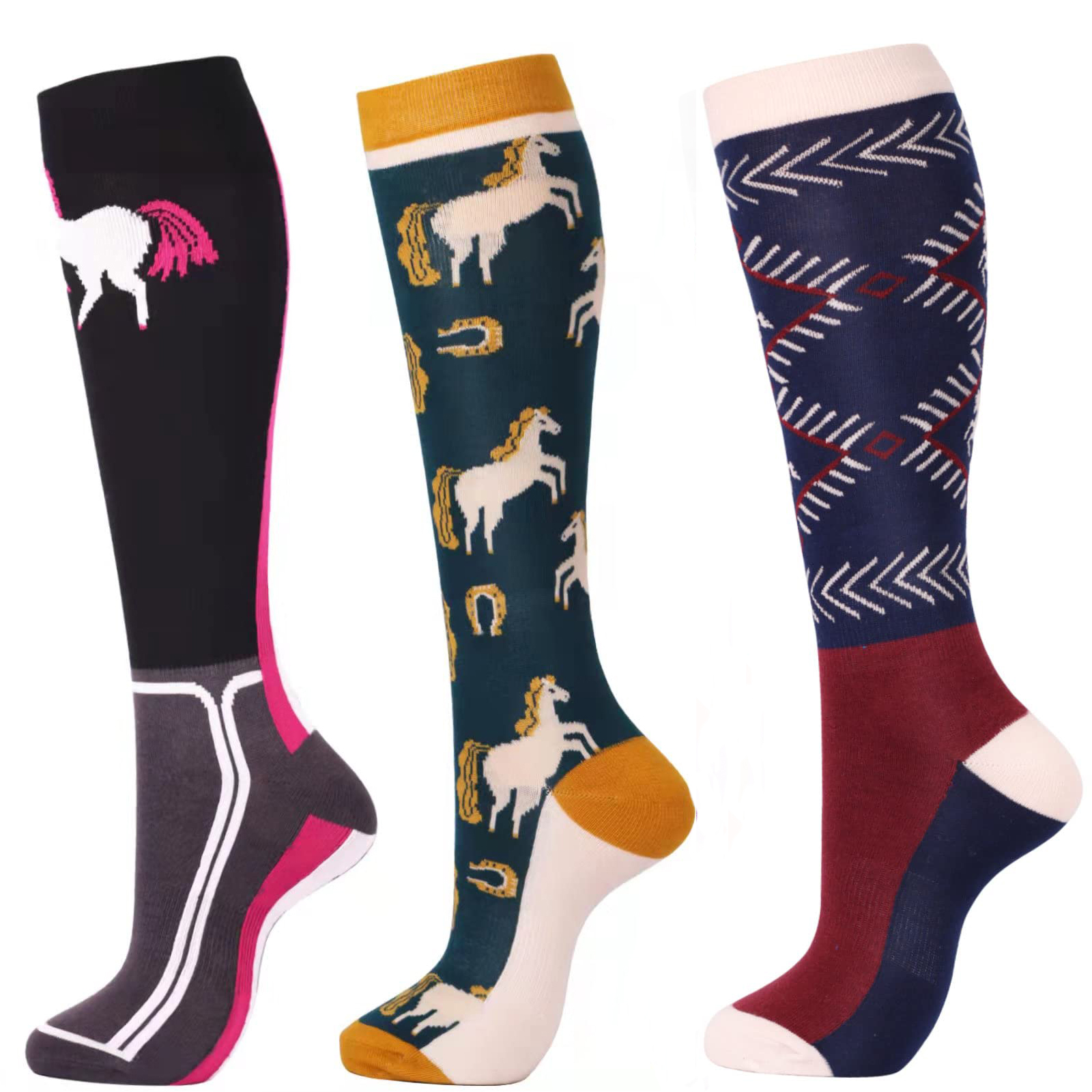 Equestrian Boot Socks icustomsocks