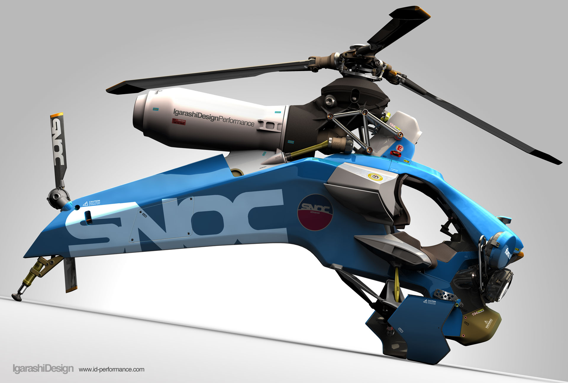 Interesting helicopter design