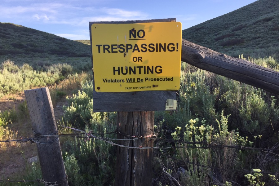 Trespassing and the Idaho Code, A Primer by Margo Mandella IDAHO A