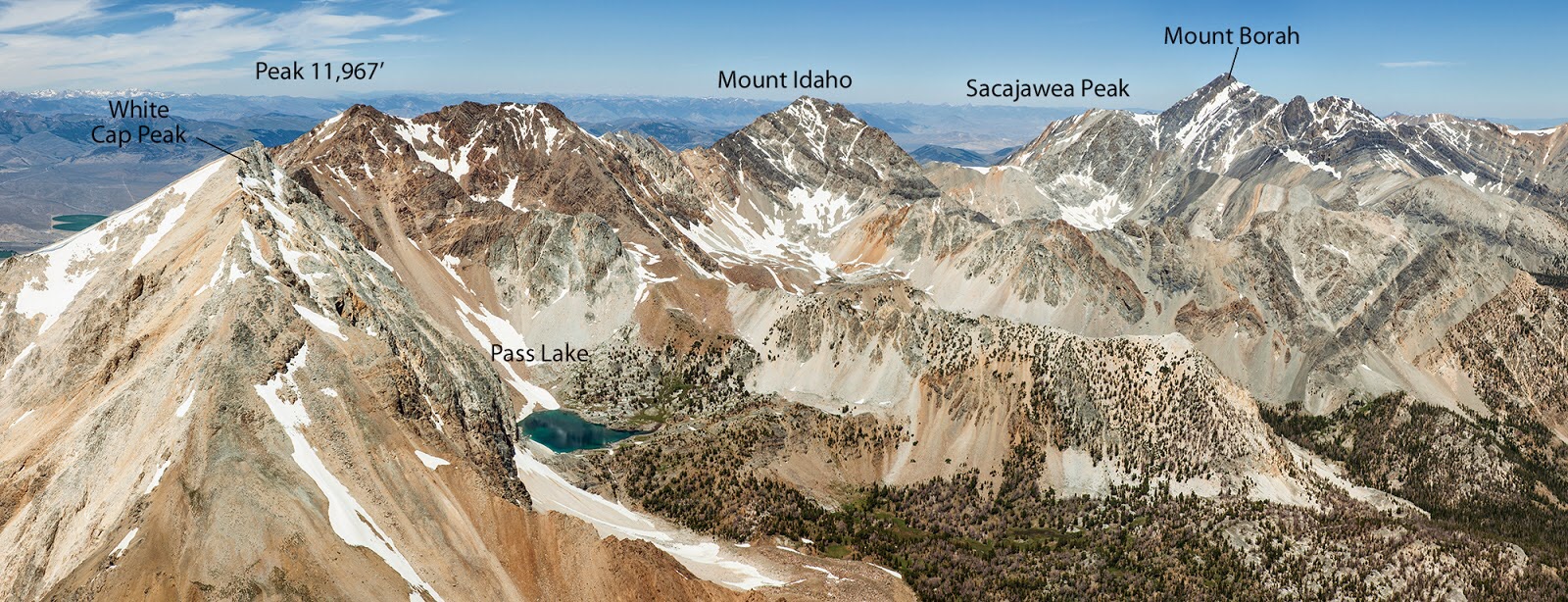 The Heart of the Lost River Range. Photos by Larry Prescott IDAHO A