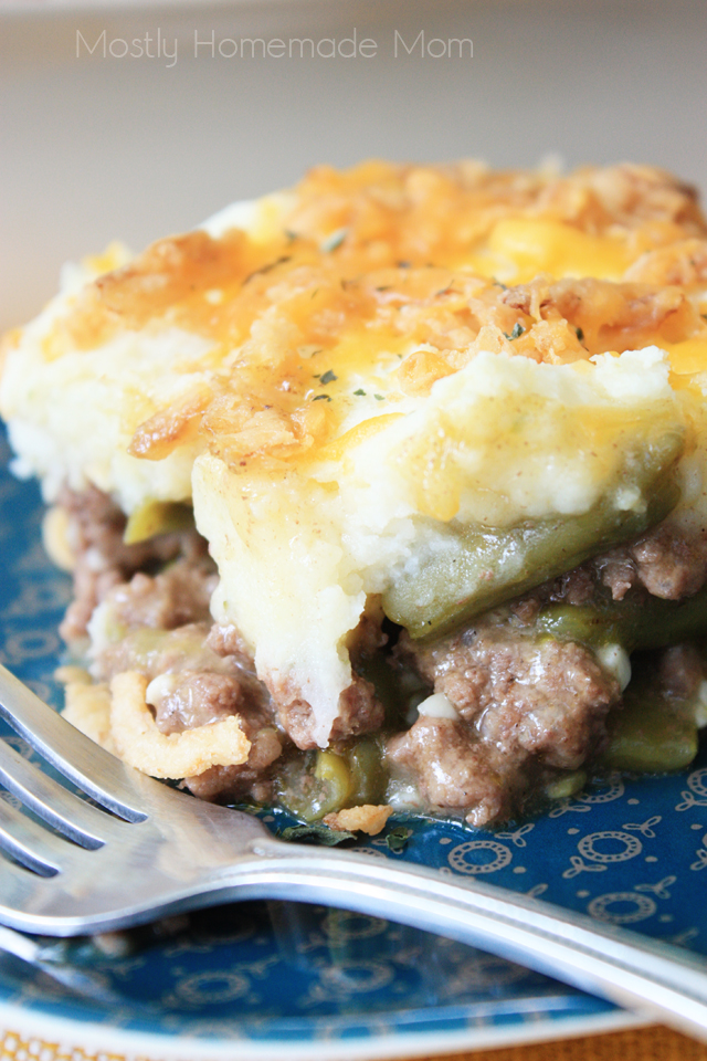Shepherds Pie Green Bean Casserole Idaho® Spuds