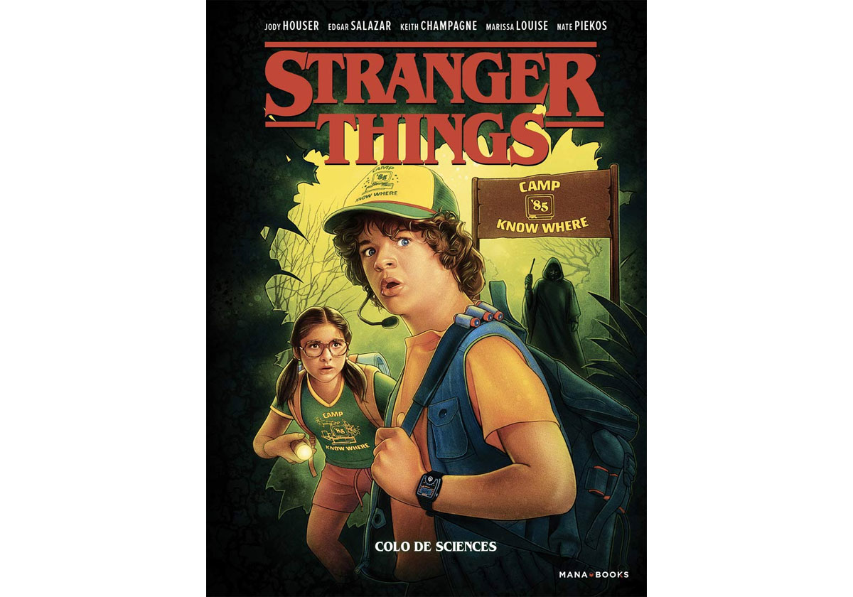 Comic Stranger Things Science Colo La verdadera historia de Dustin y