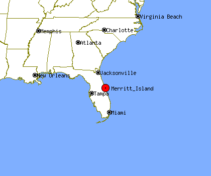 Merritt Island Florida Map Merritt Island Profile | Merritt Island Fl | Population, Crime, Map