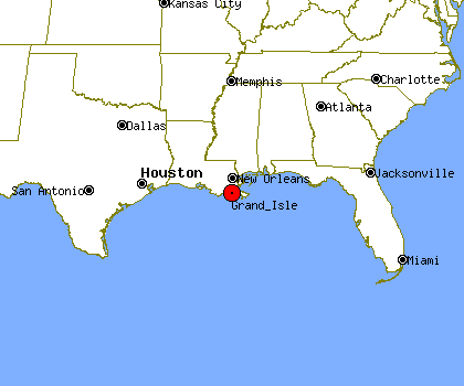 Grand Isle Louisiana Map Grand Isle Profile | Grand Isle La | Population, Crime, Map