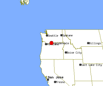 Map Of Goldendale Washington