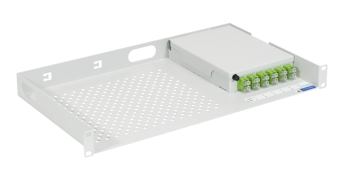 1U MEDIACONVERTER SHELF Idea Optical