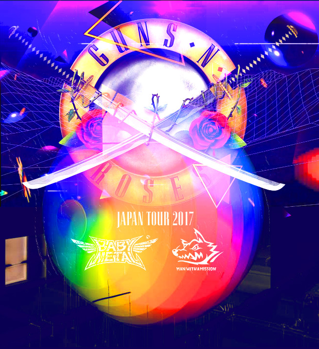 Guns N' Roses .. If The World Live Kyocera Dome Osaka Japan