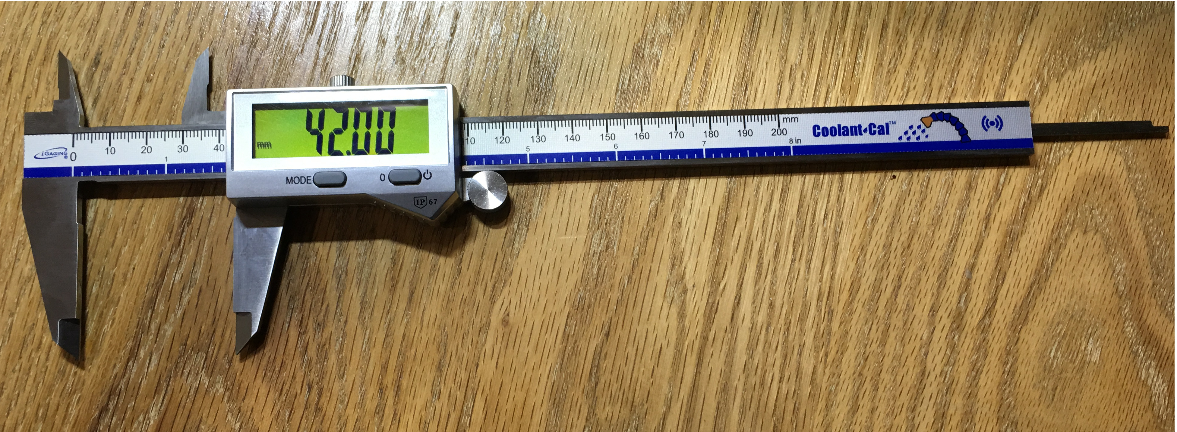 iGaging IP67 Digital Bluetooth Coolant Proof Calipers (Stainless) 4", 6