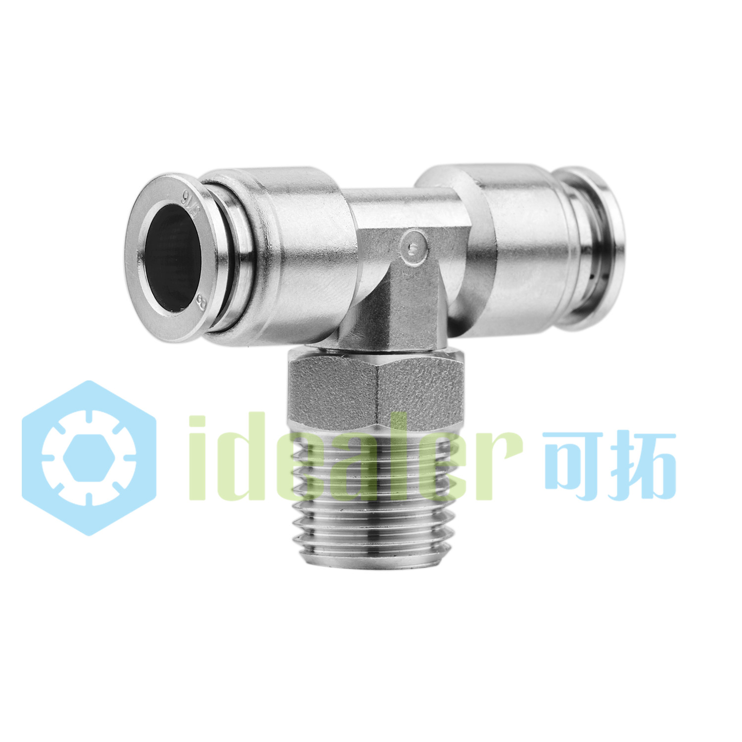 Stainless Steel Push In Fittings Ideal Bell Pneumatics