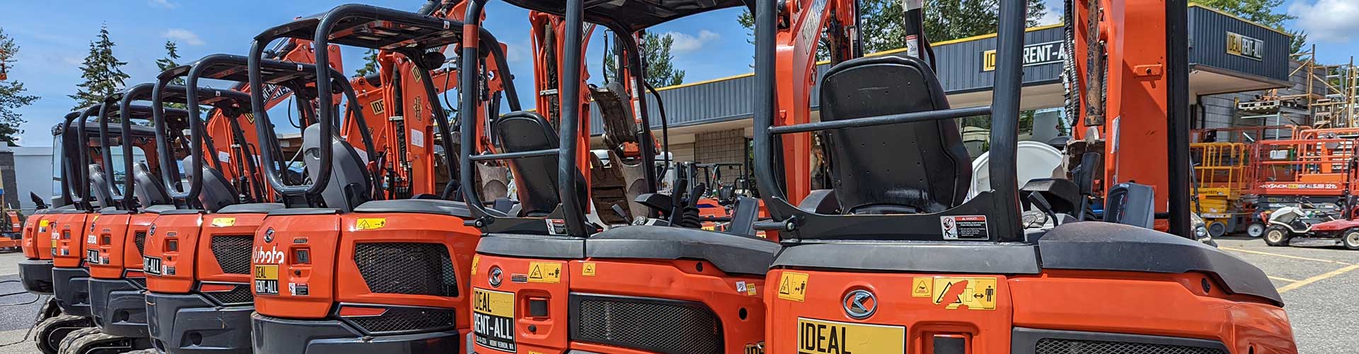 Equipment Rentals in Mt. Vernon WA Ideal RentAll
