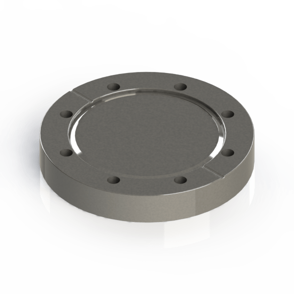 Conflat Flange (CF) Blank Tapped Bolt Holes Rotatable, CF 4 1/2 inches