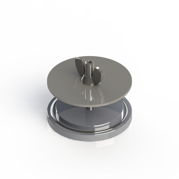 Ideal Spectroscopy Aluminum Hole Plug to Fit 2 inch Diameter Bulkhead