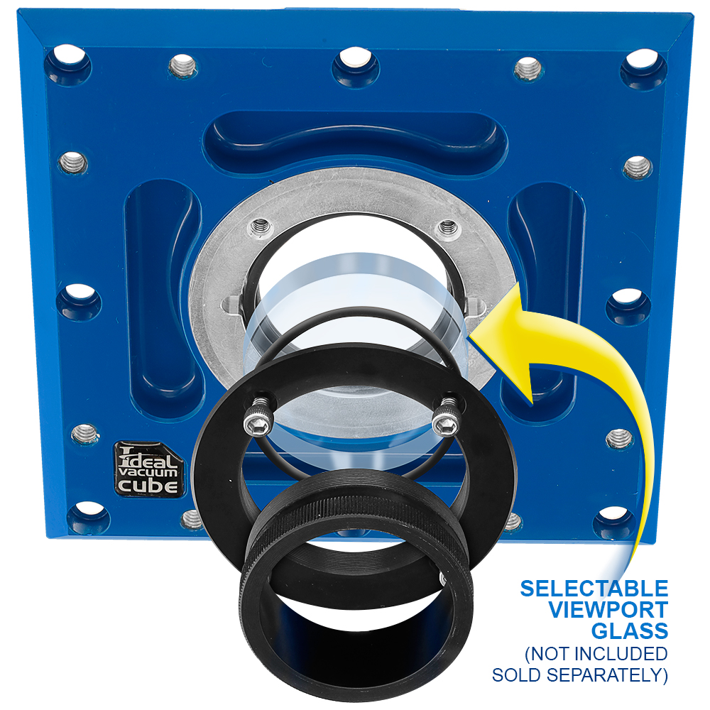 Ideal Spectroscopy Ideal Vacuum Cube, 6x6 Vacuums Chamber Chambers