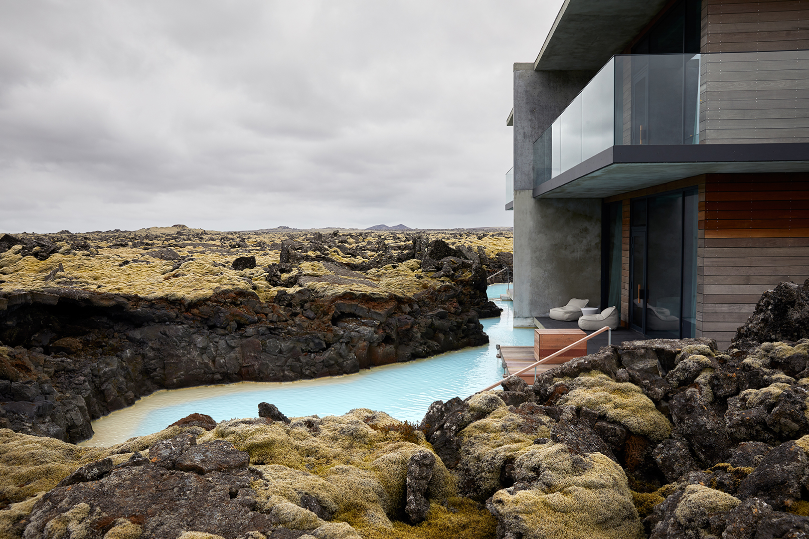 The Retreat Spa by Blue Lagoon in Island Idealwork concrete finishes for internal and