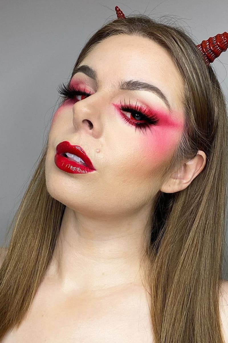30 Sweet Halloween Makeup Looks For The Happy Horror Season