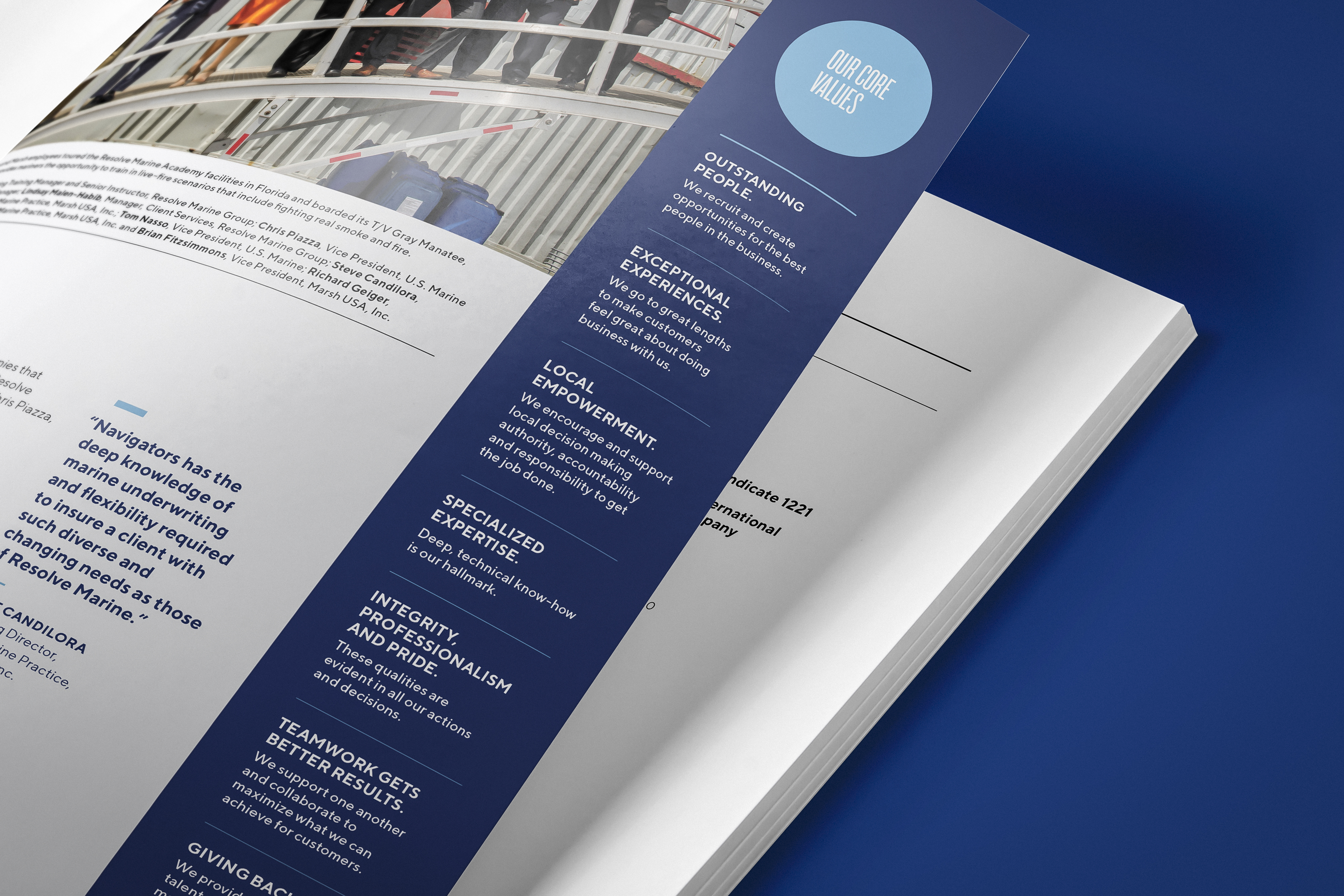 The Navigators Group 2017 Annual Report Ideas On Purpose