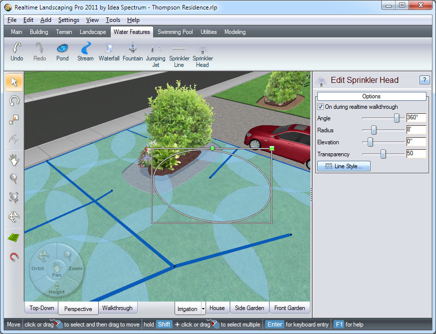 Landscaping Software Features