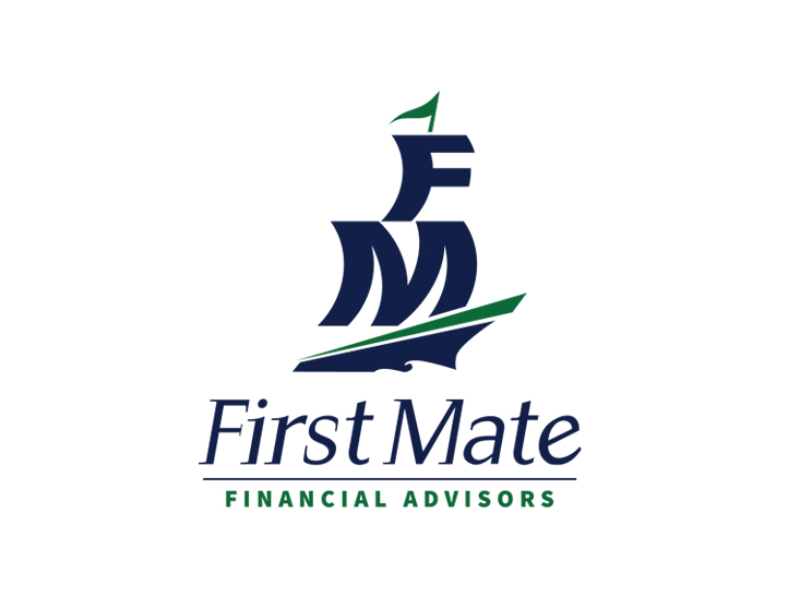 First Mate Financial Advisors Logo Design IdeaStudio Tulsa Logo