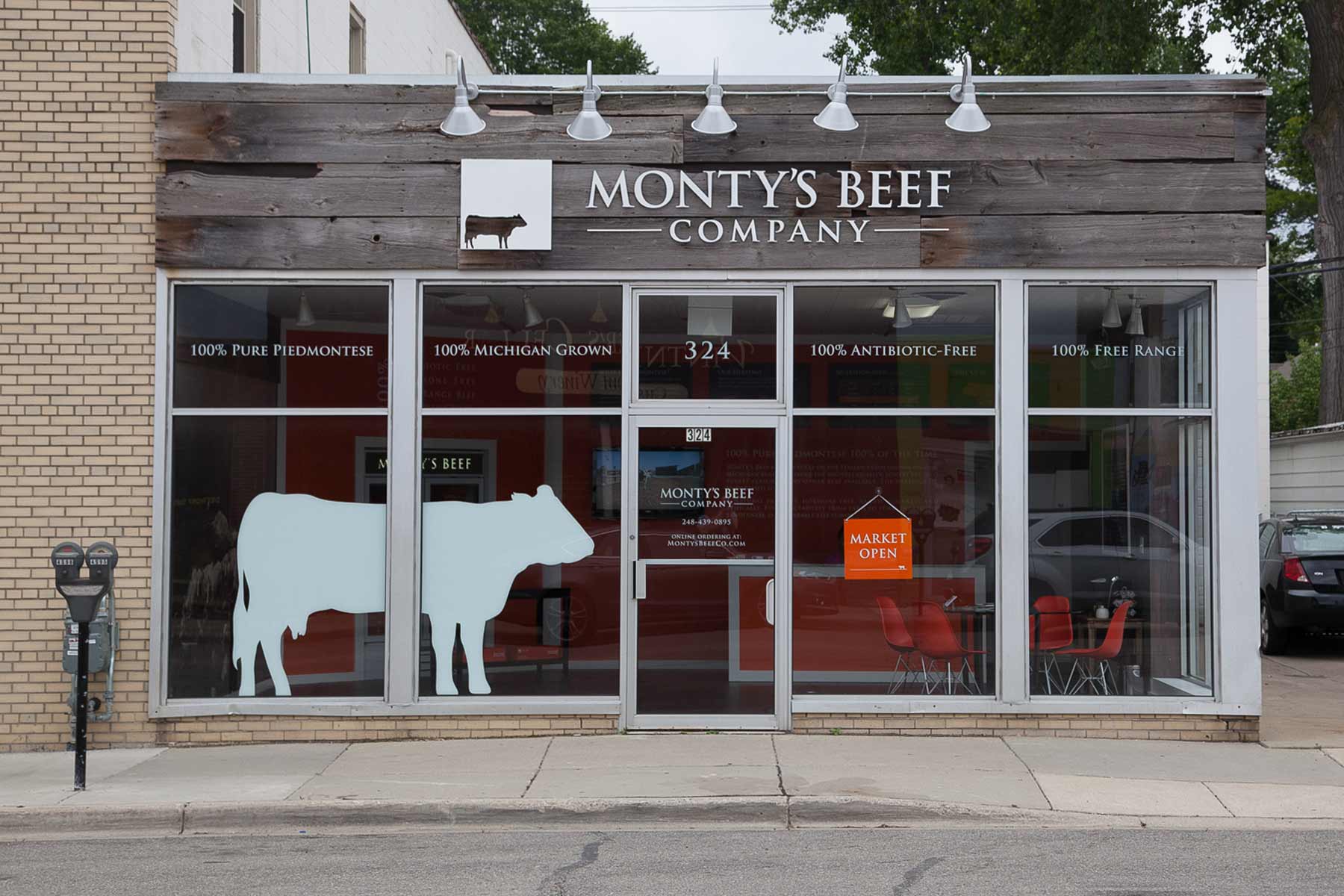 Monty's Beef store environment Ideation